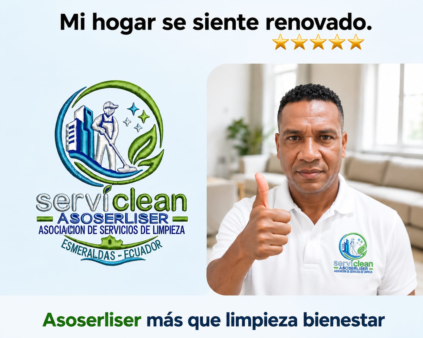 Servicio impecable de Serviclean